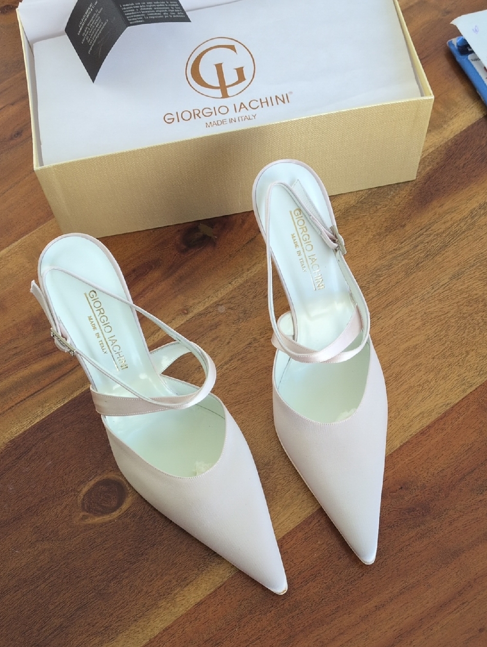 🆕 Women's Pointed Toe Slingback Pumps in Light Pink